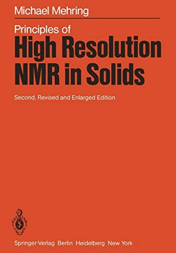 Principles of High Resolution N.M.R. in Solids