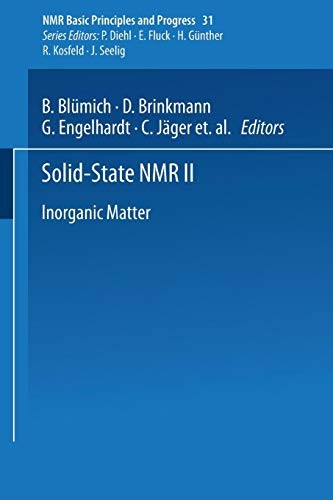 Solid-State NMR II