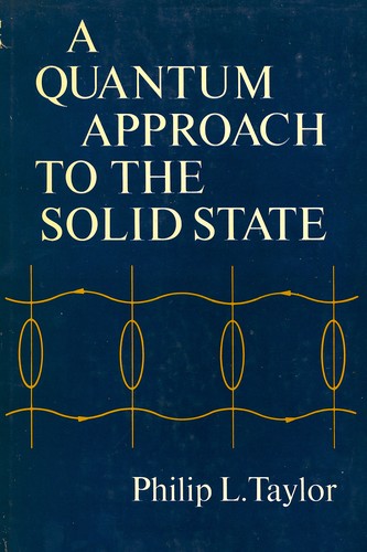 A quantum approach to the solid state