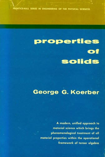 Properties of solids