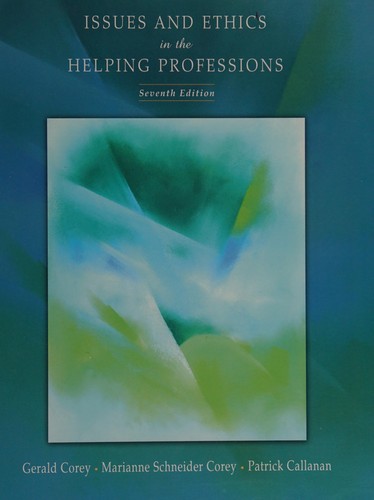 Issues and ethics in the helping professions