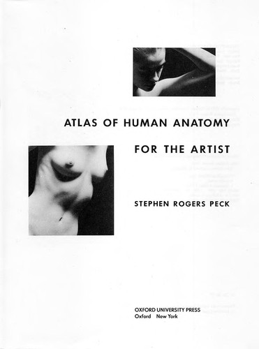 Atlas of human anatomy for the artist