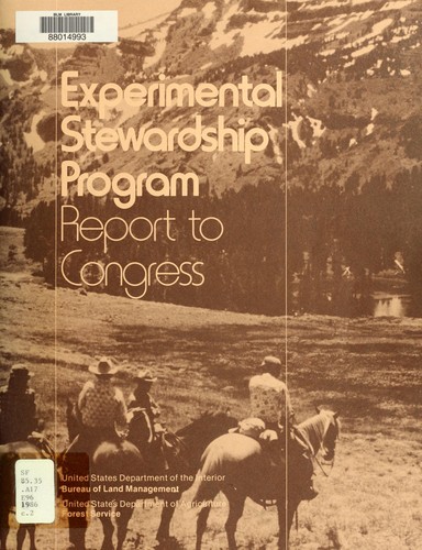 Experimental stewardship program