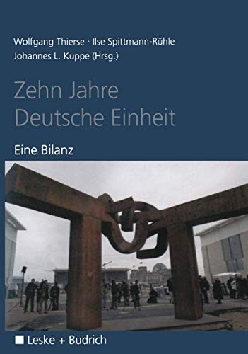 Zehn Jahre Deutsche Einheit by Wolfgang Thierse cover