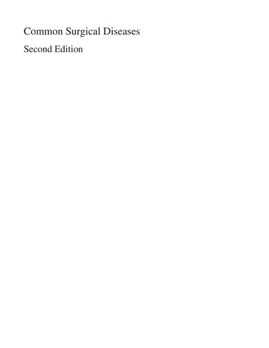Common Surgical Diseases