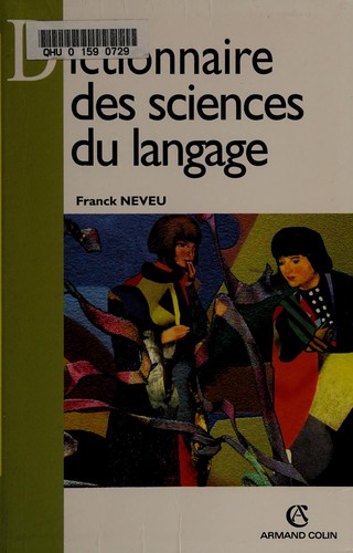 Dictionnaire des sciences du langage by Franck Neveu cover