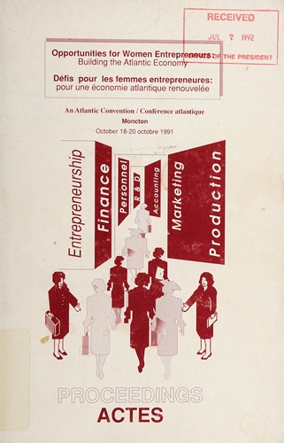 Opportunites for women entrepreneurs by Dina Lavoie cover