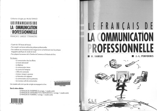 Le franc ʹais de la communication professionelle by  cover