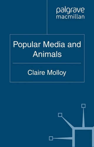 Popular media and animals by Claire Molloy cover