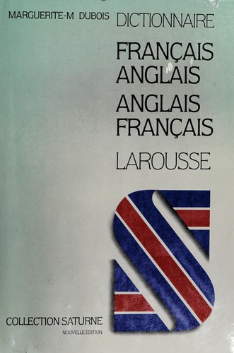 Dictionnaire moderne français-anglais [anglais-français] by Marguerite Marie Dubois cover