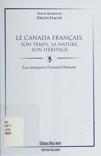 Canada français(Le)
