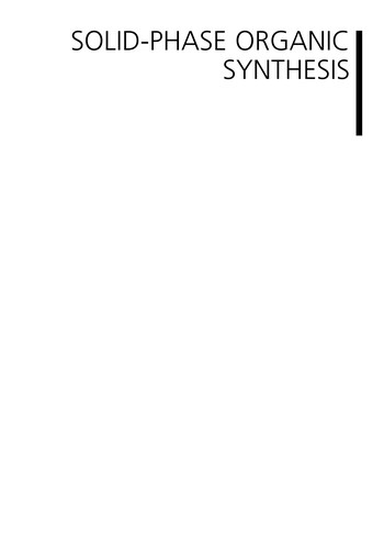 Solid-phase organic synthesis