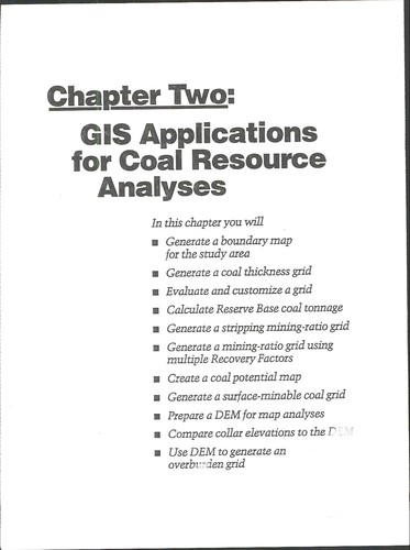 Training guide for solid minerals specialists