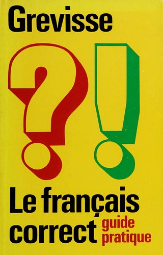 Le franc ʹais correct