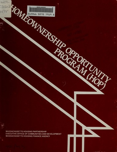 Homeownership opportunity program (HOP)