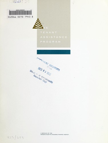 The Tenant Assistance Program