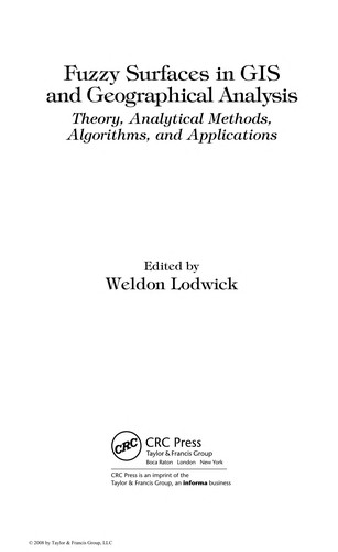 Fuzzy surfaces in GIS and geographical analysis