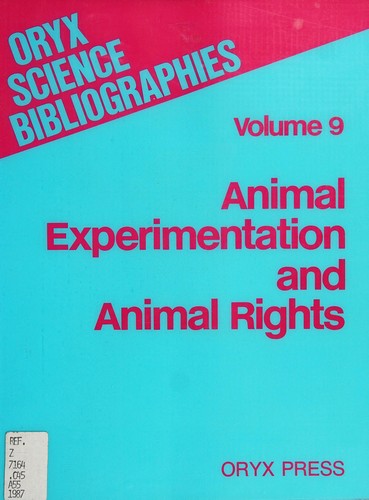 Animal experimentation and animal rights by Ruth Friedman cover