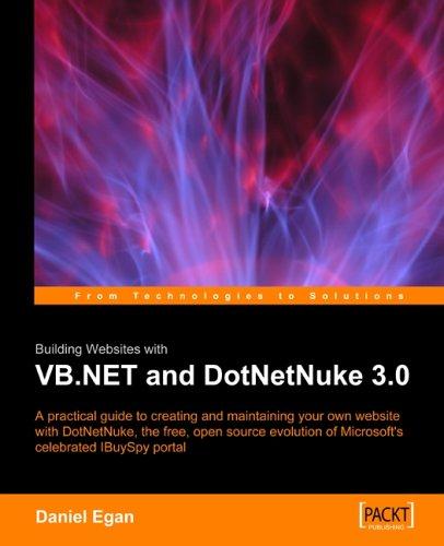 Building Websites with VB.NET and DotNetNuke 3.0