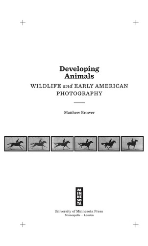 Developing animals by Matthew Brower cover