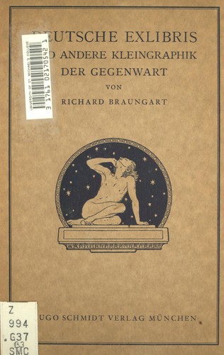 Deutsche exlibris und andere kleingraphik der gegenwart by Braungart, Richard cover