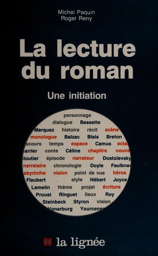 La lecture du roman by Michel Paquin cover