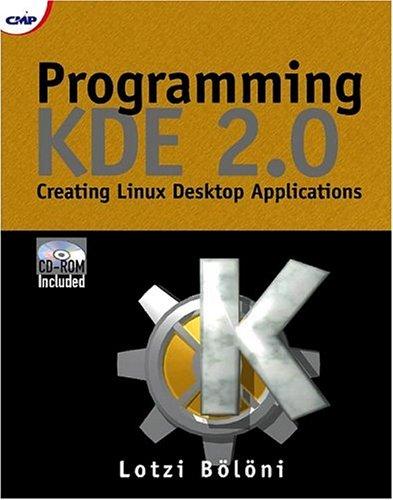 Programming Kde 2.0