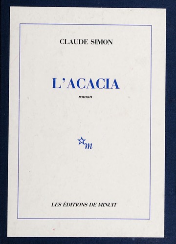 L'Acacia by Claude Simon cover