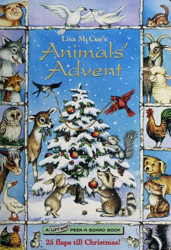 Lisa McCue's Animals' advent by Lisa McCue cover
