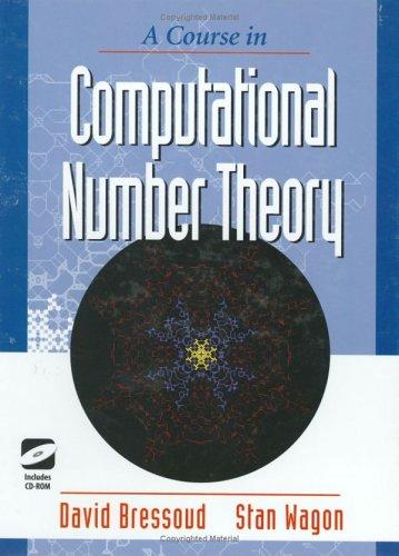 A course in computational number theory