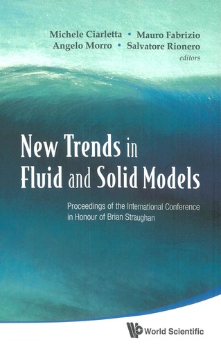 New trends in fluid and solid models by M. Ciarletta cover