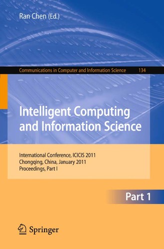 Intelligent Computing and Information Science by Ran Chen cover