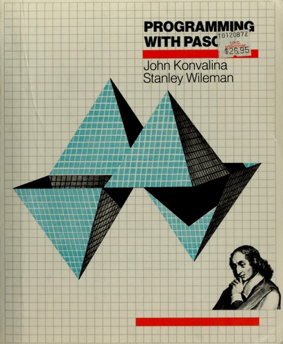 Programming with PASCAL by John Konvalina cover