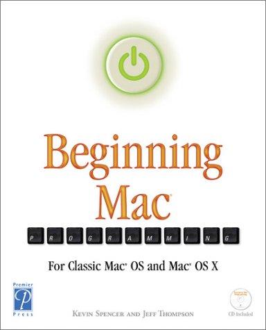 Beginning Mac programming