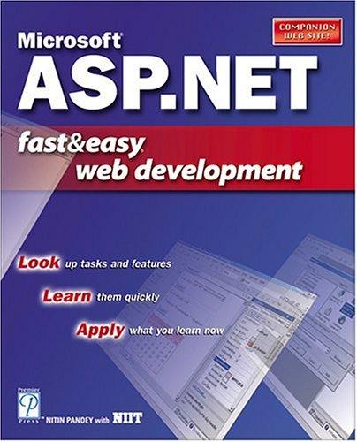 Microsoft ASP.NET Fast & Easy Web Development