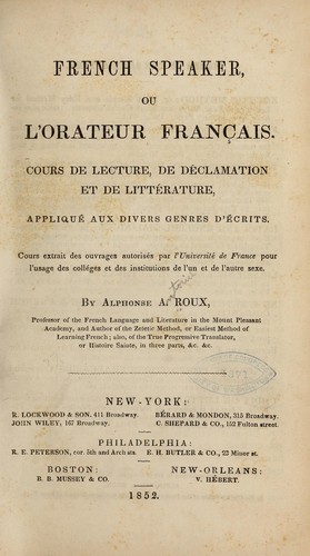 French speaker