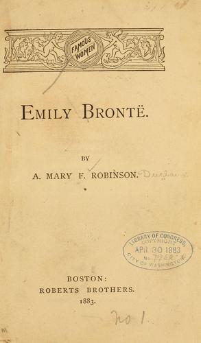 Emily Brontë