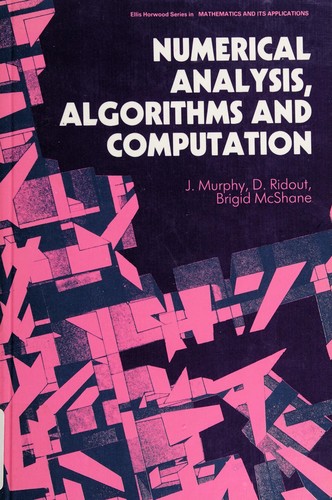 Numerical analysis algorithms and computation