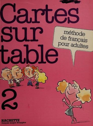 Cartes sur table by R. Richterich, B. Suter cover