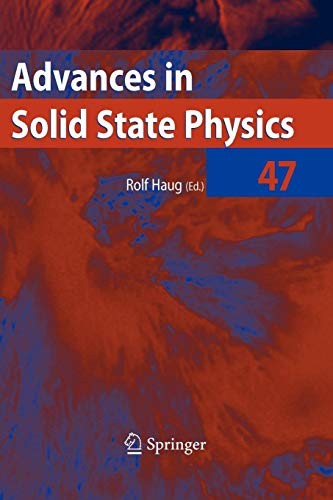 Advances in Solid State Physics 47