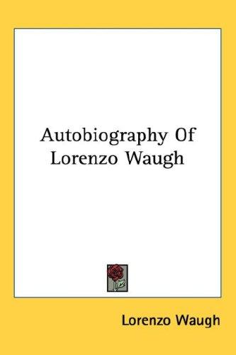 Autobiography of Lorenzo Waugh
