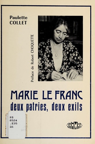 Marie Le Franc by Paulette Collet cover