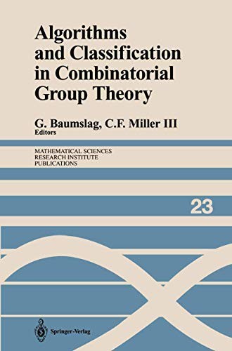 Algorithms and classification in combinatorial group theory