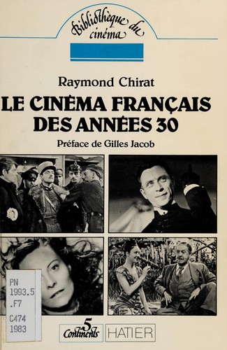 Le cinéma français des années 30 by Raymond Chirat cover
