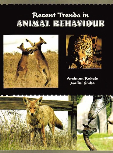 Recent trends in animal behaviour by Archana Ruhela cover