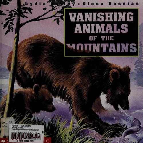 Vanishing animals of the mountains by Lydia Bailey cover