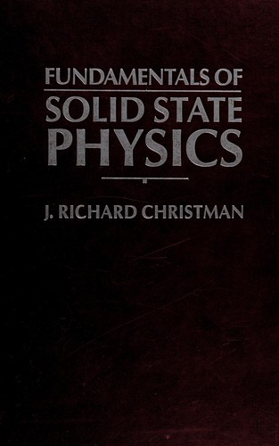 Fundamentals of solid state physics