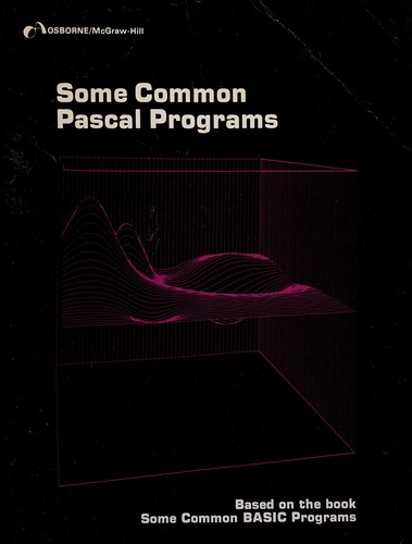 Some common Pascal programs