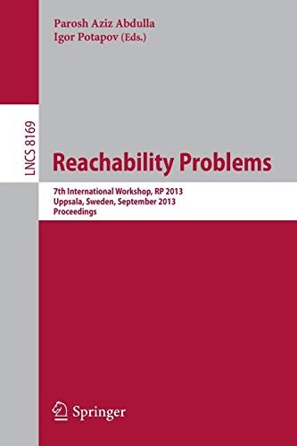 Reachability Problems by Parosh Aziz Abdulla, Igor Potapov cover
