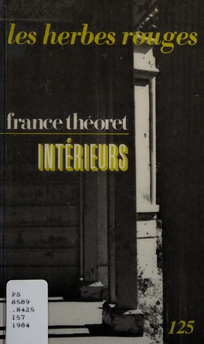 Intérieurs by France Théoret cover